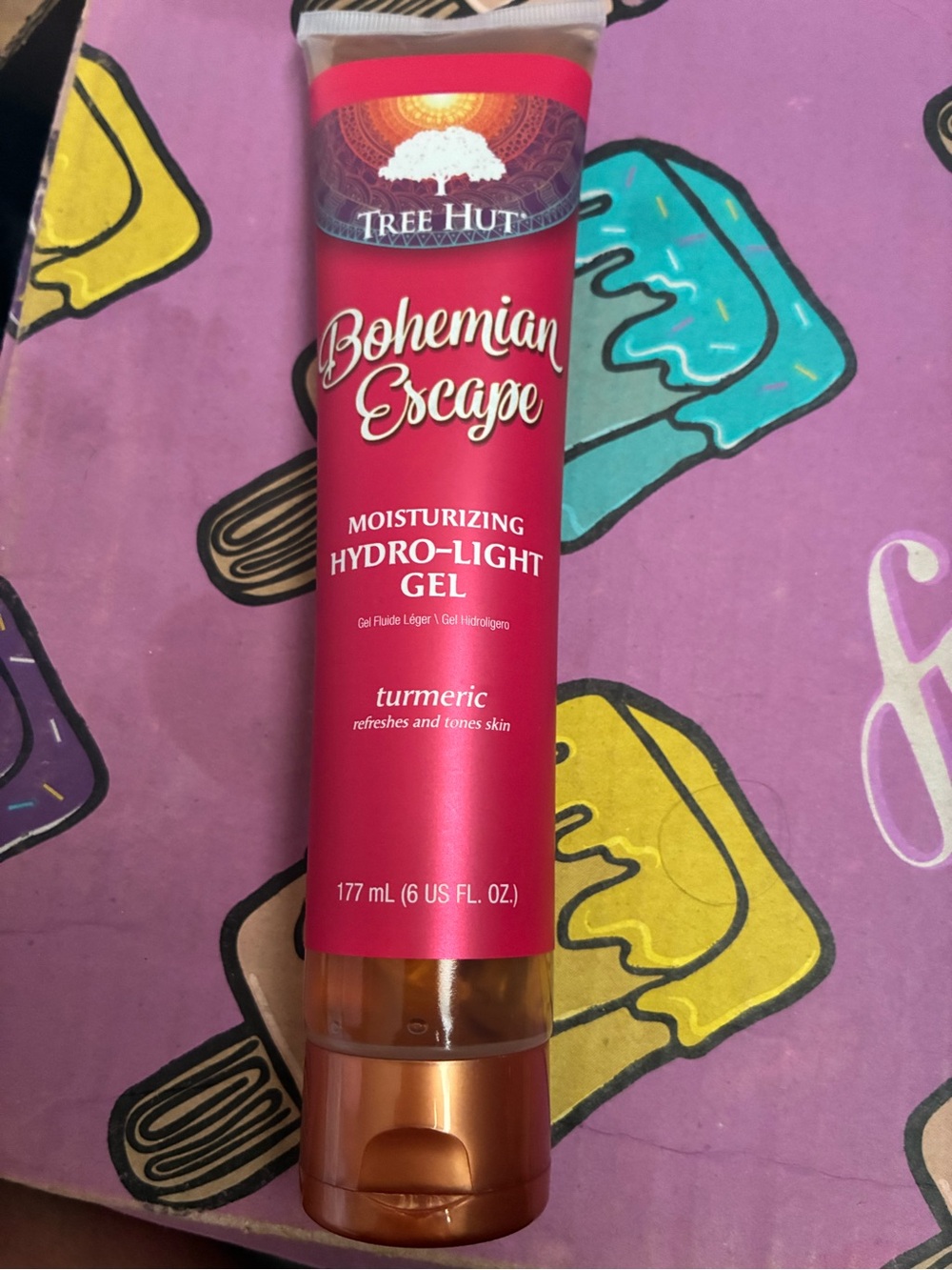 Tree hut Bohemian Escape 6oz Moisturizing hydro-light gel